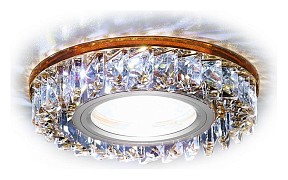 Встраиваемый светильник Ambrella Light S коричневый арт. S255 BR