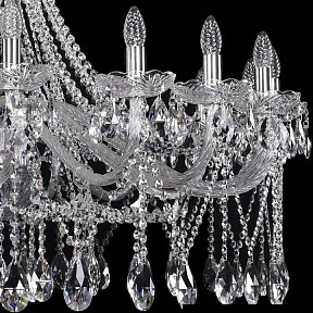Подвесная люстра Bohemia Ivele Crystal 1413 металл арт. 1413/20/460/Ni