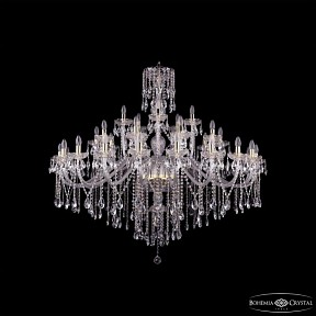 Подвесная люстра Bohemia Ivele Crystal 1415 золото арт. 1415/20+10+5/530 G