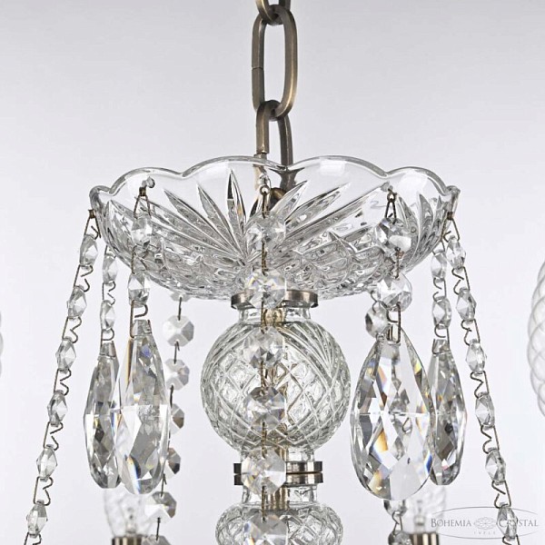 Подвесная люстра Bohemia Ivele Crystal 119 неокрашенный арт. 119/10+5/240 Pa