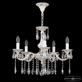 Подвесная люстра Bohemia Ivele Crystal AL7801 золото арт. AL78101/5/175 A WMG