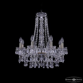 Подвесная люстра Bohemia Ivele Crystal 1403 золото арт. 1403/8/195/h-60 Pa