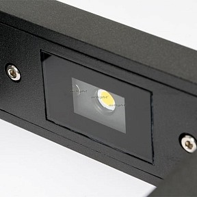 Наземный светильник Arlight LGD-PATH-FRAME-H650-7W Warm3000 (BK, 100 deg, 230V) черный арт. 021929(1)