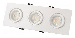 Встраиваемый светильник Denkirs DK3021 белый арт. DK3023-WH