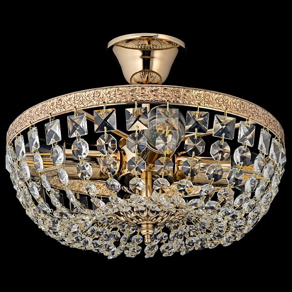 Люстра на штанге Arti Lampadari Favola Gold золото арт. Favola E 1.3.30.101 G