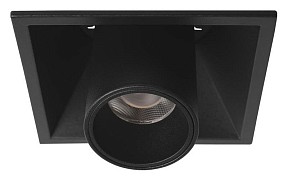 Встраиваемый светильник Loft it Lens черный арт. 10322/B Black