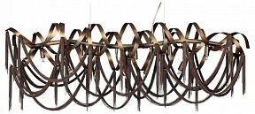 Подвесная люстра Odeon Light Chainy коричневый арт. 5066/10