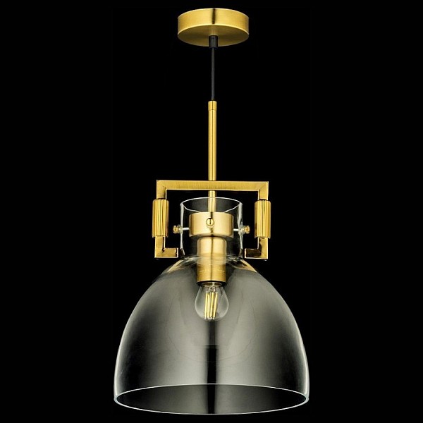 Подвесной светильник Arti Lampadari Daiano бронза арт. Daiano E 1.P1 CL