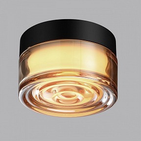 Накладной светильник Odeon Light RONDA черный арт. 7158/6CL