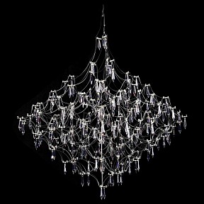 Подвесная люстра Loft it Mira серый арт. 10259/1200 Silver Asfour