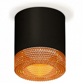 Накладной светильник Ambrella Light XS черный арт. XS7402014