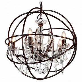 Подвесная люстра Favourite Orbit коричневый арт. 1834-5P