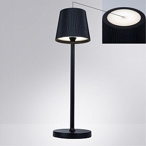 Настольная лампа декоративная Arte Lamp Fuyue черный арт. A1616LT-1BK