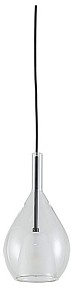 Подвесной светильник Newport NORA черный арт. 7231/S mat.black clear