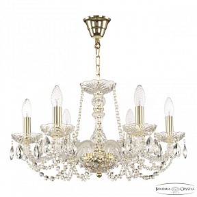 Подвесная люстра Bohemia Ivele Crystal 119 золото арт. 119/6/200 G