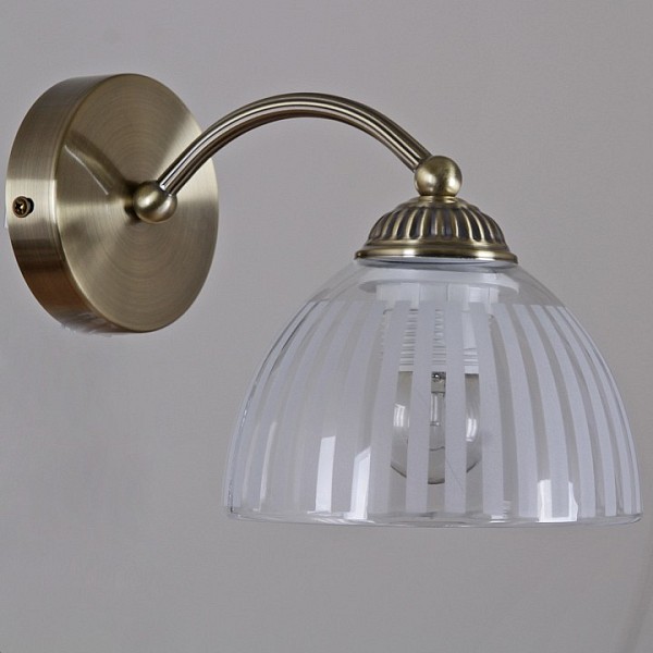Бра ILLUMICO  бронза арт. IL0564-1WSQ-25AB ELITE