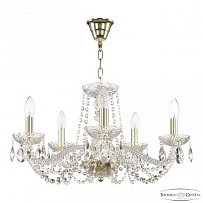 Подвесная люстра Bohemia Ivele Crystal 119 золото арт. 119/5/200 G