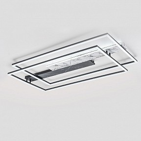 Накладной светильник Escada Slab черный арт. 10250/2LED