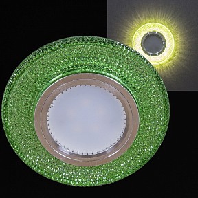 Встраиваемый светильник Reluce  хром арт. 14350-9.0-001LD MR16+LED3W LGN
