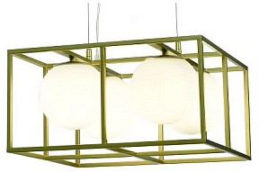 Подвесная люстра iLamp Golden золото арт. P2484-4 GD