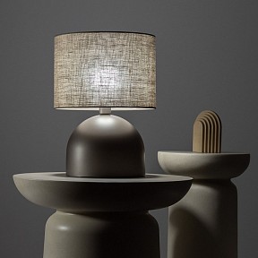Настольная лампа декоративная TK Lighting  коричневый арт. 16195