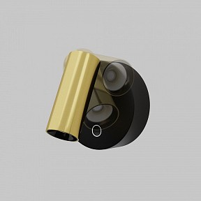 Бра Maytoni Technical Twist черный арт. C081WL-L3BBS3K