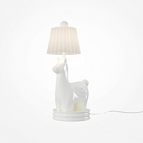 Настольная лампа декоративная Maytoni Senor Alpaca белый арт. MOD377TL-L5W3K