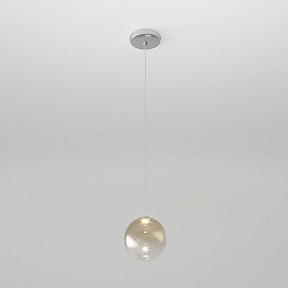 Подвесной светильник Eurosvet Wonder серый арт. 50232/1 LED янтарный