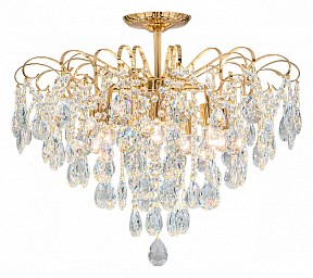 Люстра на штанге Escada Crown золото арт. 1113/7PL