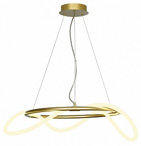 Подвесной светильник Lussole Loft River золото арт. LSP-8366
