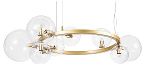Подвесная люстра Arte Lamp Vincent золото арт. A7790SP-10GO