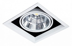 Встраиваемый светильник Arte Lamp Merga белый арт. A8450PL-1WH