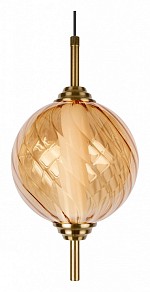 Подвесной светильник Loft it Helix бронза арт. 10421/B Amber