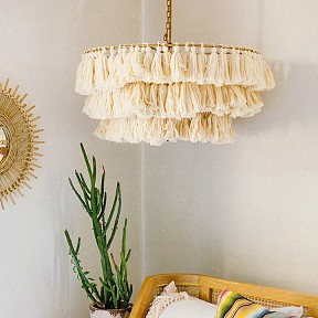 Подвесная люстра Imperiumloft Tassel латунь арт. TASSEL01
