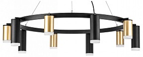 Подвесная люстра Lightstar Rullo черный арт. LR0204058750
