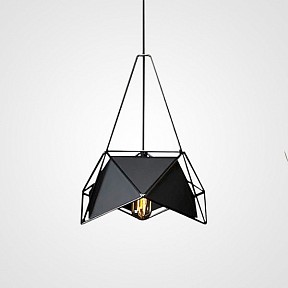 Подвесной светильник Imperiumloft RODS черный арт. rods01