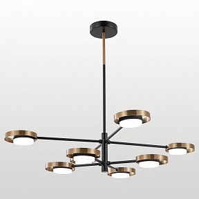 Люстра на штанге Lussole Gilbert бронза арт. LSP-6061
