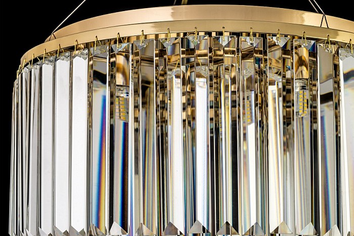 Подвесная люстра Arti Lampadari Enio золото арт. Enio E 1.5.D50.101 GP