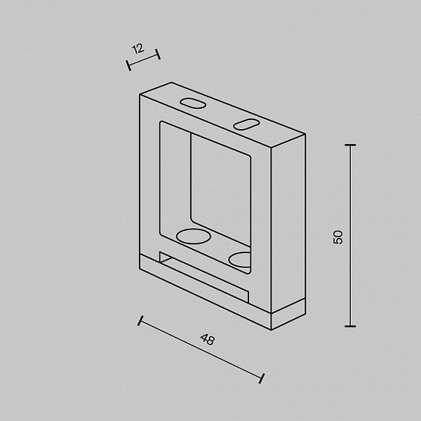 Соединитель для треков Maytoni Technical Accessories for system Parity черный арт. TRA130BS-B-1