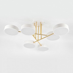 Люстра на штанге Escada Rune белый арт. 10262/6LED