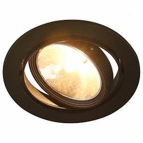 Встраиваемый светильник Arte Lamp 6664 черный арт. A6664PL-1BK
