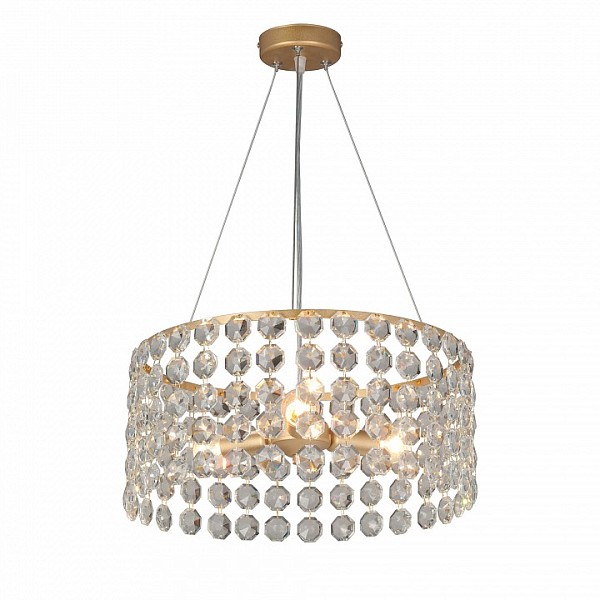 Подвесная люстра Vitaluce V5329 золото арт. V5329-8/3S