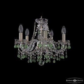 Подвесная люстра Bohemia Ivele Crystal 1410 золото арт. 1410/5/141 Pa V5001