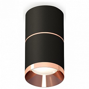 Накладной светильник Ambrella Light XS черный арт. XS7402201