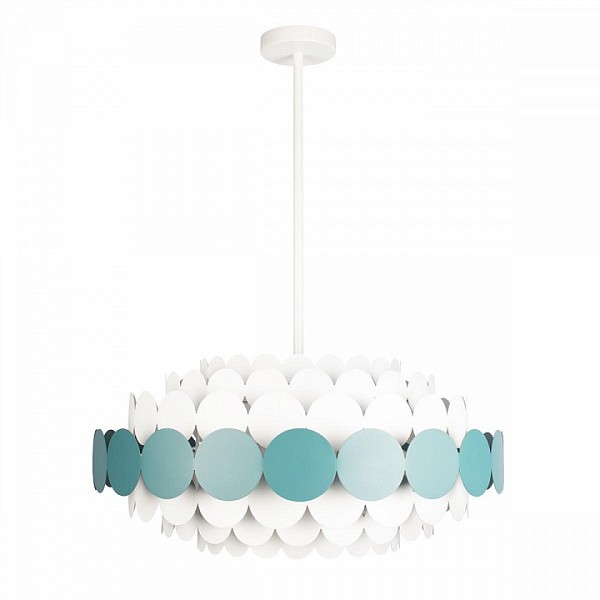 Люстра на штанге Loft it Juicy белый арт. 10310/S Blue