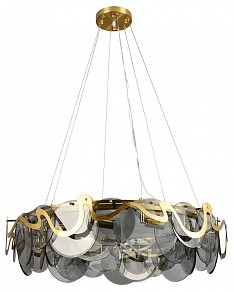 Подвесная люстра Lussole Lauderdale желтый арт. LSP-8599