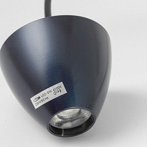Подвесной светильник Lussole Irvine черный арт. LSP-7081