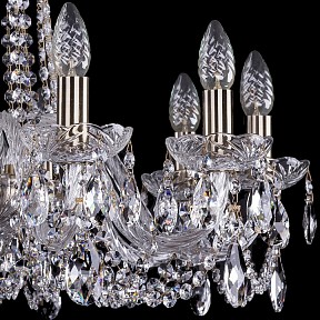 Подвесная люстра Bohemia Ivele Crystal 1402 яркие арт. 1402/10/240/Pa