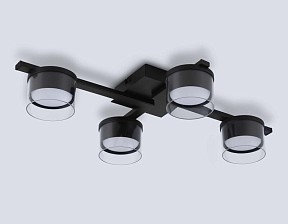Потолочная люстра Ambrella Light FL черный арт. FL51665