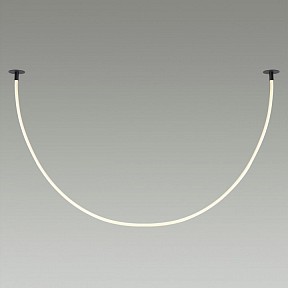 Подвесной светильник Odeon Light Corda черный арт. 4391/40CL